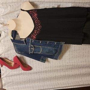 NWT Torrid supersoft swing camisole with floral embroidery, Torrid size 2